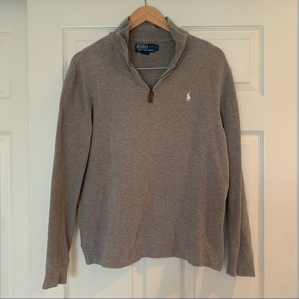 Polo Ralph Lauren Luxury Jersey Quarter-Zip Pullover